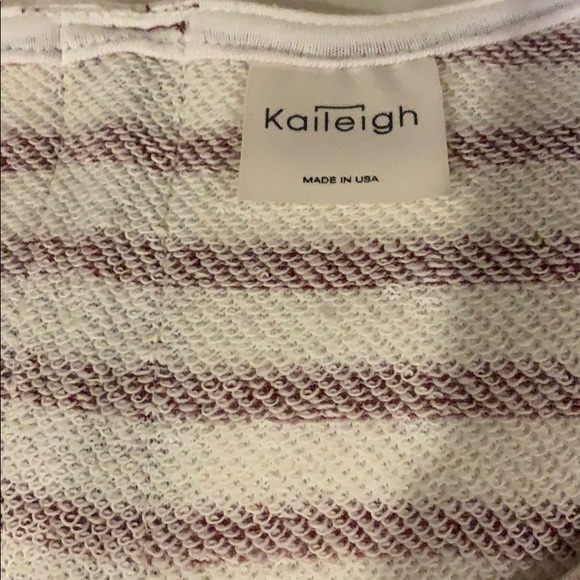 Sleeveless stripe cotton knit dress - Picture 2 of 5